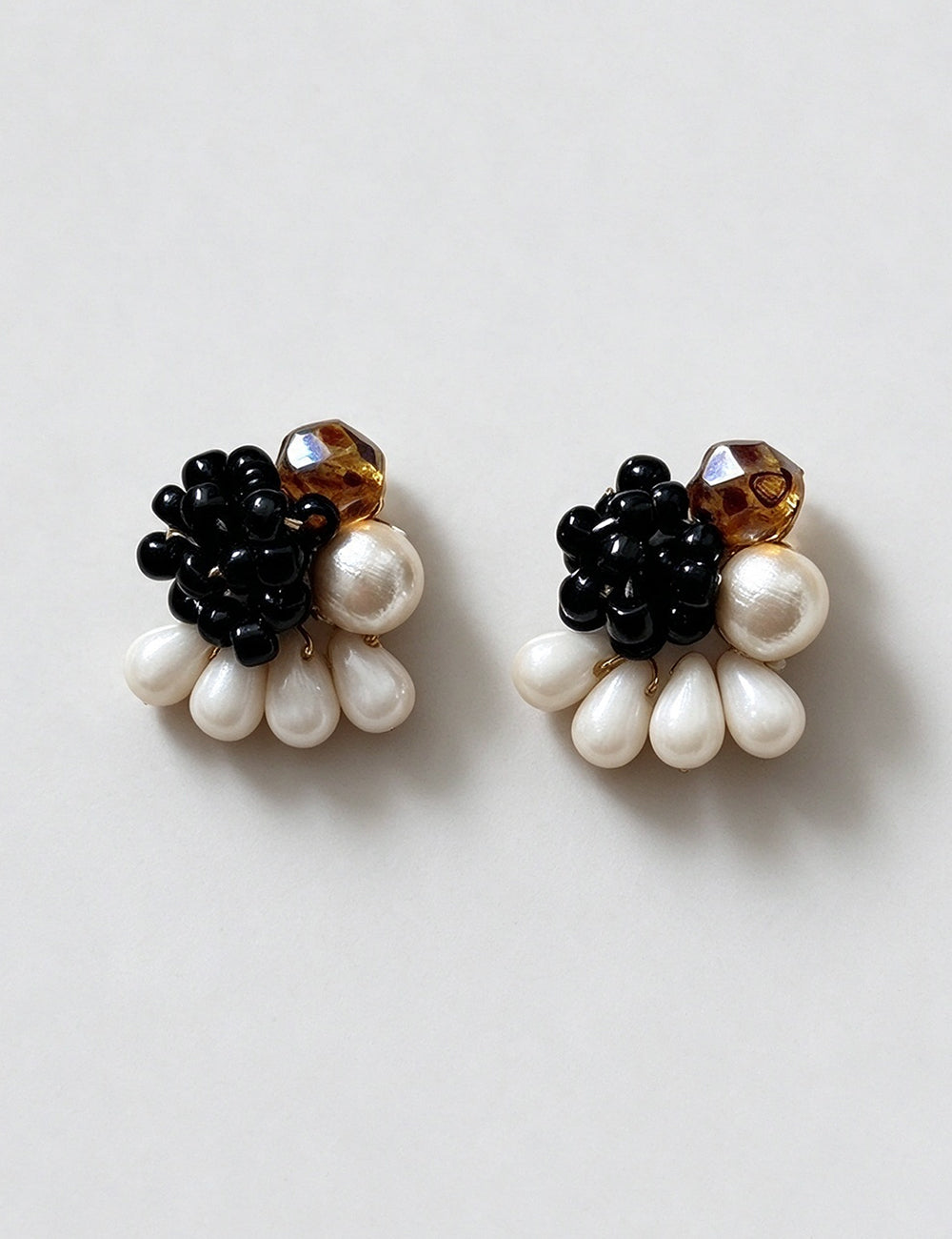 Baroque Pearl Stud Earrings - DippedShop Wholesale - #3235