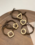 Minimalist Gold Flower Knot Hair Tie MK2BLW6W6HHT15