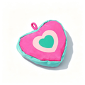 Colorful Heart-Shaped Mini Pouch Bag Charm 6W10BBC749
