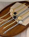 Beaded Bracelet Watch - DippedShop Wholesale - #7555