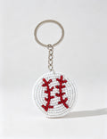Handmade Beaded Baseball Bag Charm - DippedShop Wholesale - #5043