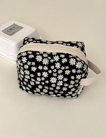 Fashion Floral Jacquard Portable Makeup Bag MK2BW6S10BOB75