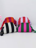 Stylish Color Block Striped Shoulder Bag 6W10BBG1935