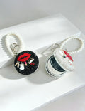 Rhinestone Lip Mirror Keychain - DippedShop Wholesale - #1315