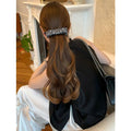 Cute Floral Print Bowknot Banana Hair Clip 6W6HCP1680