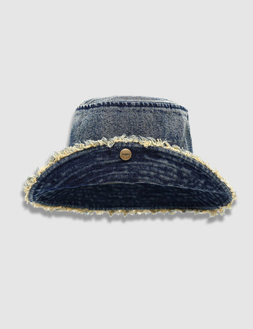 Denim Bucket Hat - DippedShop Wholesale - #0147