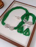Stylish Multi Layer Beads Chain Camellia Necklace 6W6JNC908