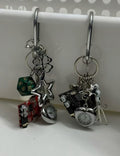Vintage Pocket Watch Circuit Board Pendant Keychain 6W10BBC403