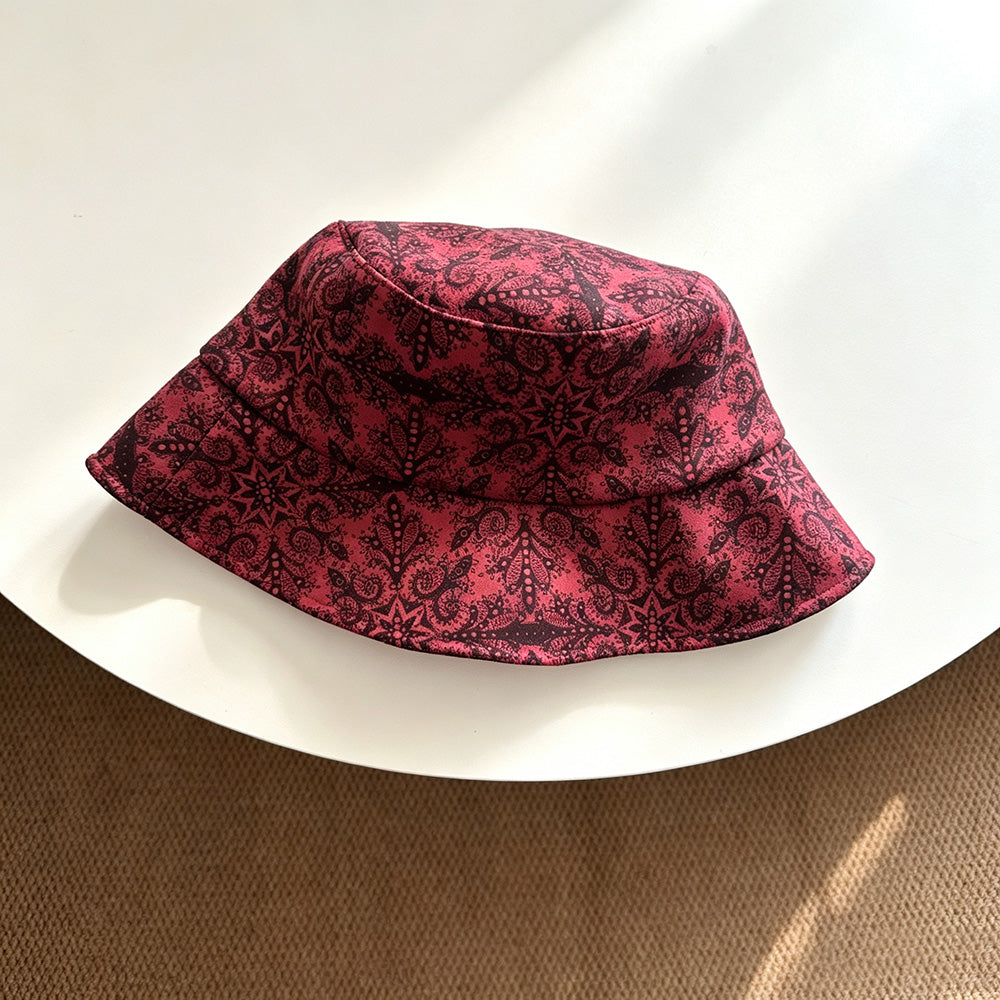 Boho Style Geometric Pattern Print Bucket Hat 6W6HAT794