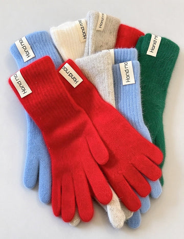 Faux Fur Touchscreen Gloves - DippedShop Wholesale - #5651
