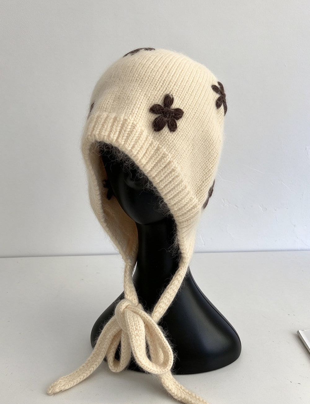 Embroidered Knit Beanie Hat - DippedShop Wholesale - #1011