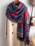 Boho Ethnic Shawl Scarf - DippedShop Wholesale - #3875