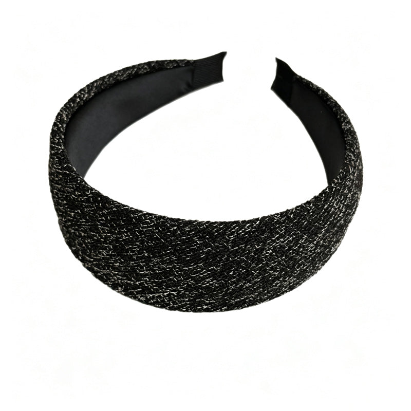 Retro Woven Tweed Textured Wide Headband 6W6HBD328
