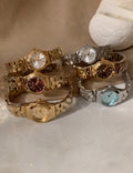 Round Analog Quartz Watch - DippedShop Wholesale - #4259