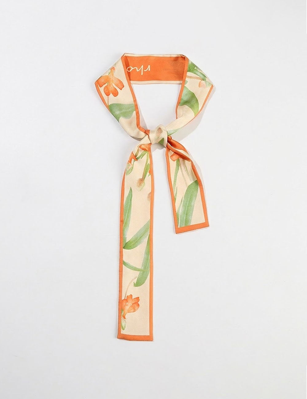 Floral Silk Scarf - DippedShop Wholesale - #3651