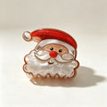 Santa Jingle Bell Hair Claw - DippedShop Wholesale - #7795