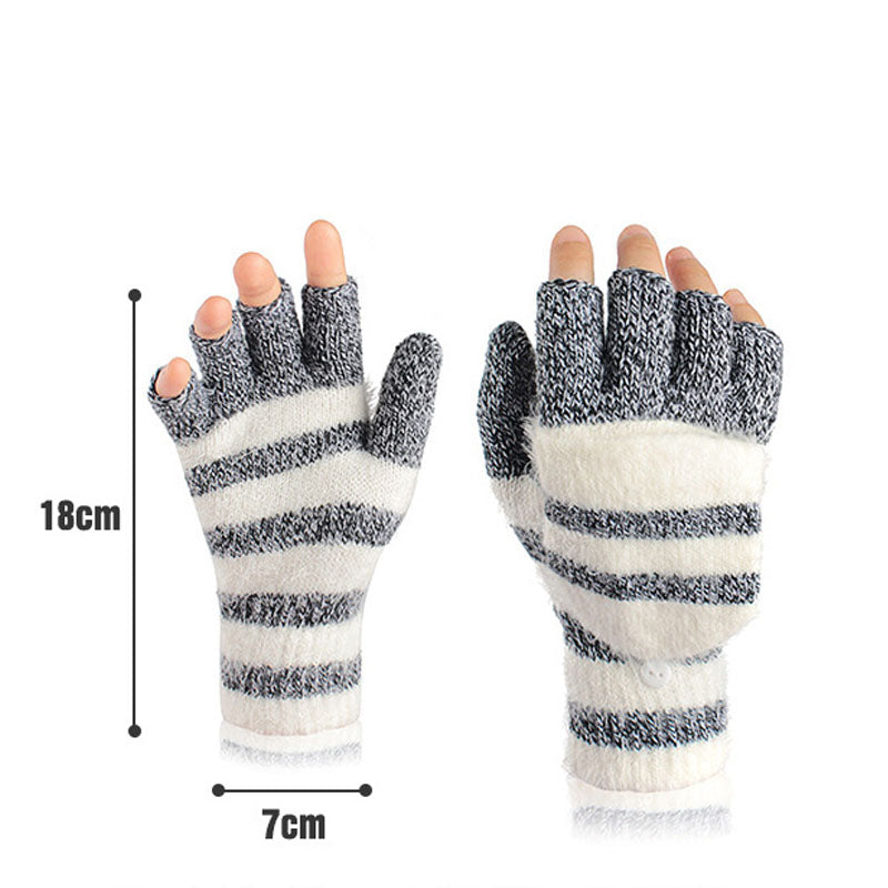 Convertible Mittens Fingerless - DippedShop Wholesale - #8387