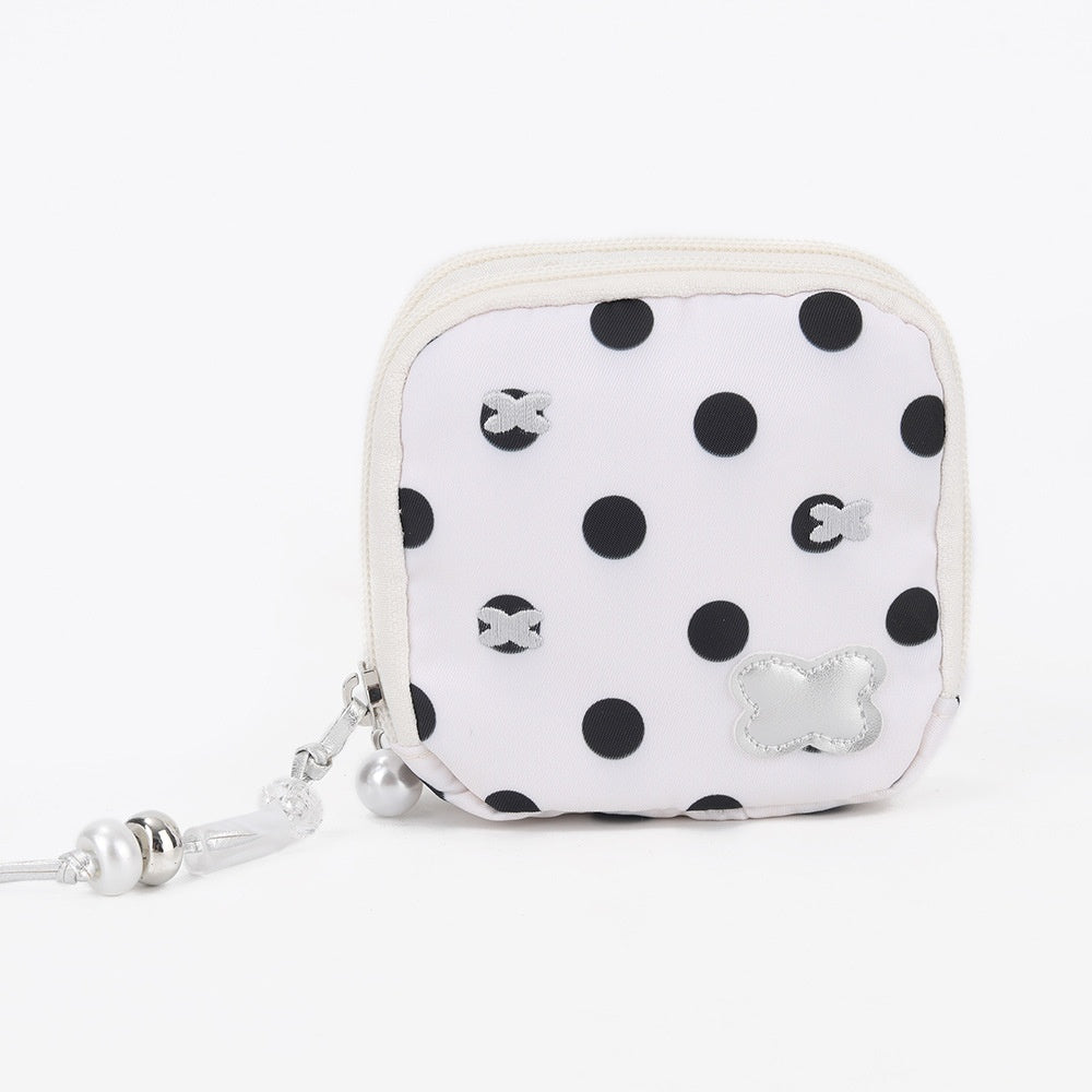 Sweet Color Block Polka Dot Jewelry Case 6W13HSJ95