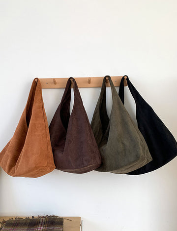 Minimalist Solid Color Suede Underarm Bag 6S10BBG1557
