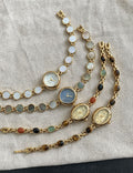 Mother-of-Pearl Quartz Watch - DippedShop Wholesale - #8083