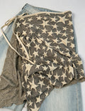 Stylish Star Print Half Skirt Hip Wrap Scarf 6W1SL48