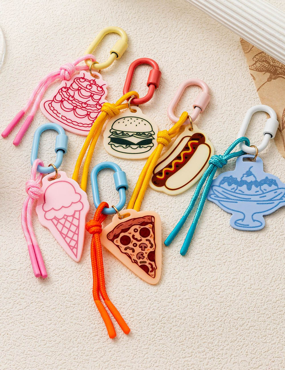 Cake Pendant Keychain - DippedShop Wholesale - #4819