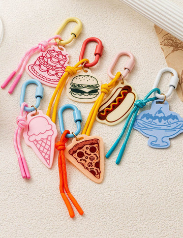 Funny Cake Pendant Keychain Bag Charm 6W10BBC342