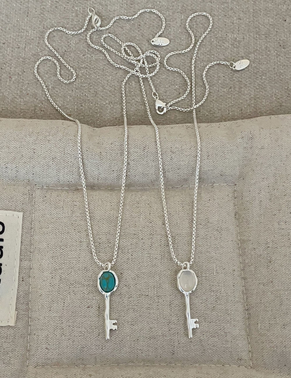 Key Pendant Chain Necklace - DippedShop Wholesale - #7475
