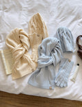Cable Knit Soft Warm Scarf - DippedShop Wholesale - #3715