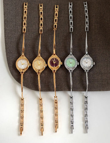 Round Quartz Bracelet Watch - DippedShop Wholesale - #1859
