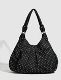 Casual Polka Dot Color Block Shoulder Bag 6W10BBG2006