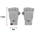 Convertible Flap Fingerless Mittens - DippedShop Wholesale - #1683
