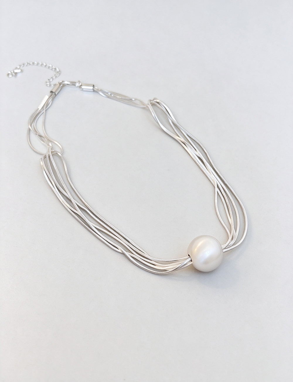 Elegant Multi Layer Copper Ball Pendant Necklace 6W6JNC939