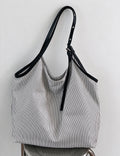 Contrast Striped Shoulder Bag - DippedShop Wholesale - #6211