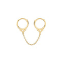 Handcuff Hoop Earrings - DippedShop Wholesale - #3987