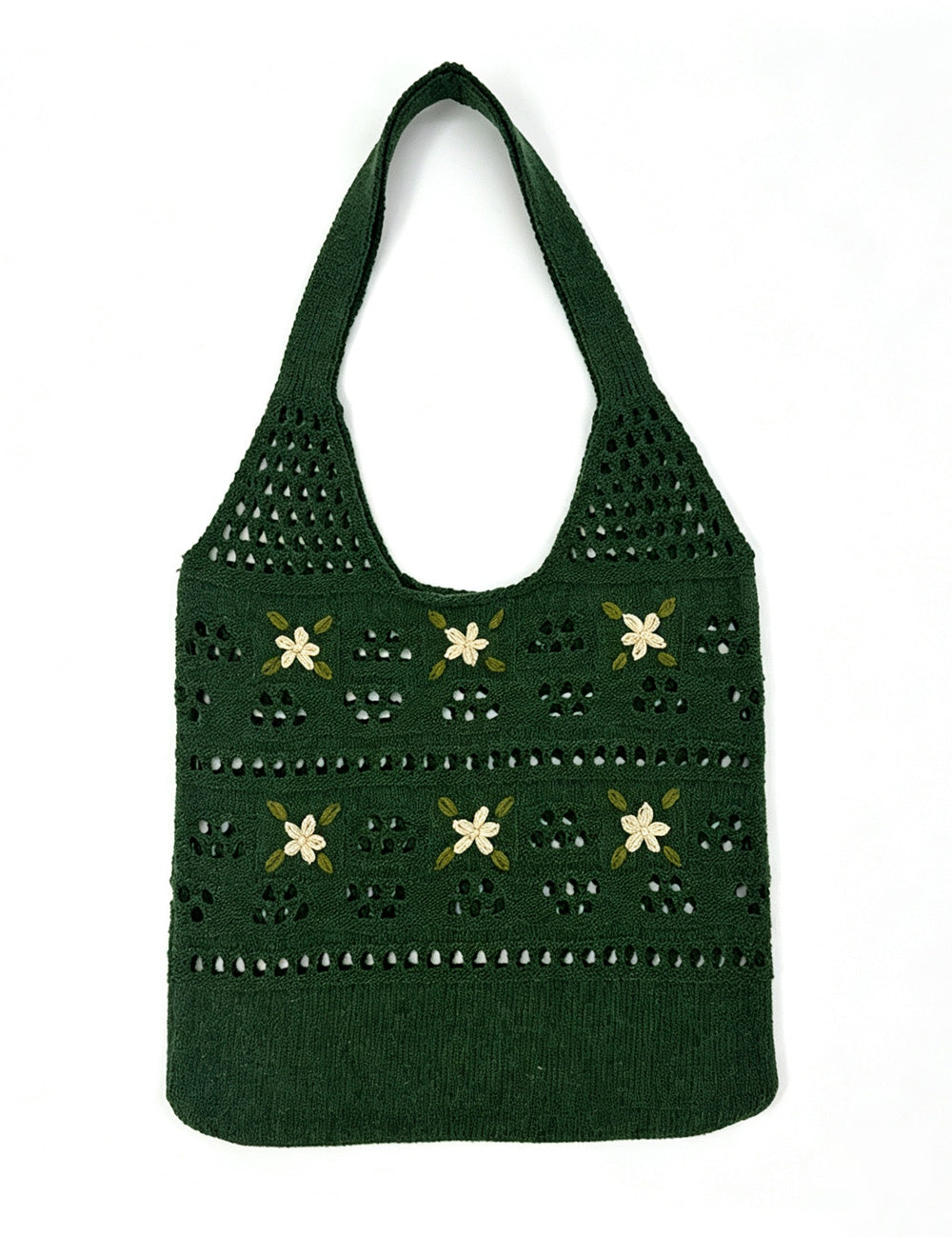 Crochet Hollow Shoulder Bags - DippedShop Wholesale - #4675