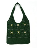 Sweet Floral Crochet Hollow Shoulder Bags 6W10BBG1576