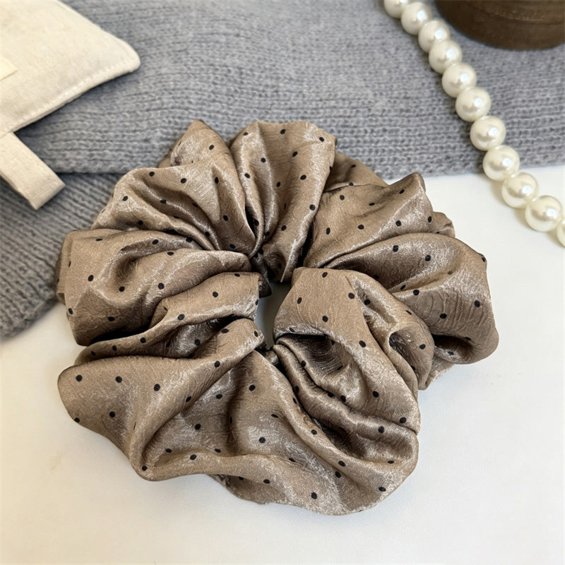 Polka Dot Hair Scrunchies - DippedShop Wholesale - #6915