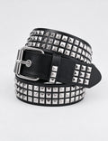 Punk Style Rivet Bright Pyramid Studded Belt 6W6JBT187