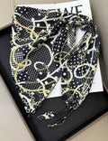 Floral Print Silk Scarf - DippedShop Wholesale - #4211