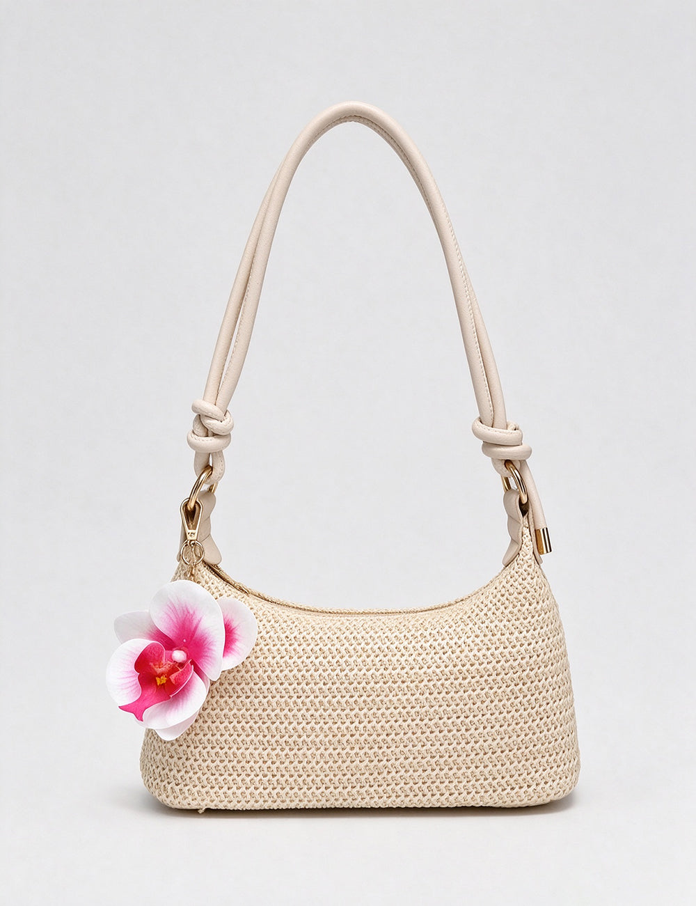 Trendy Straw Woven Beach Shoulder Bag 6W10BBG2376