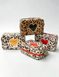 Leopard Print Cosmetic Bag - DippedShop Wholesale - #7235