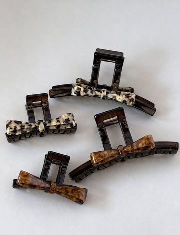 Bow Knot Hair Claw - DippedShop Wholesale - #3171