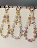 Crystal Beaded Keychain Charm - DippedShop Wholesale - #1795