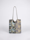 Vintage Oil Painting Lace Floral Canvas Shoulder Bag 6W10BBG1989
