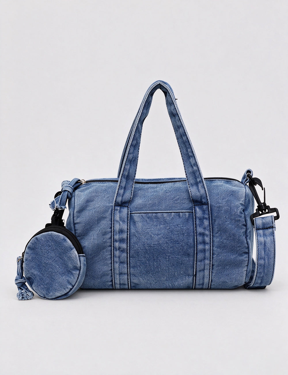 Casual Denim Solid Color Underarm Shoulder Bag 6W10BBG2366