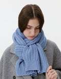 Chunky Knit Solid Color Thick Warm Scarf 6W6NSC92