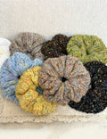 Stylish Colorful Yarn Elastic Scrunchies 6W6HSR387