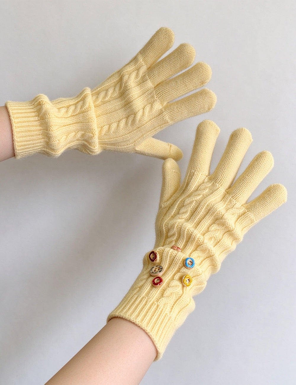Warm Knit Gloves - DippedShop Wholesale - #1619