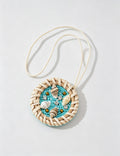 Rattan Woven Conch Bag Charm - DippedShop Wholesale - #2835